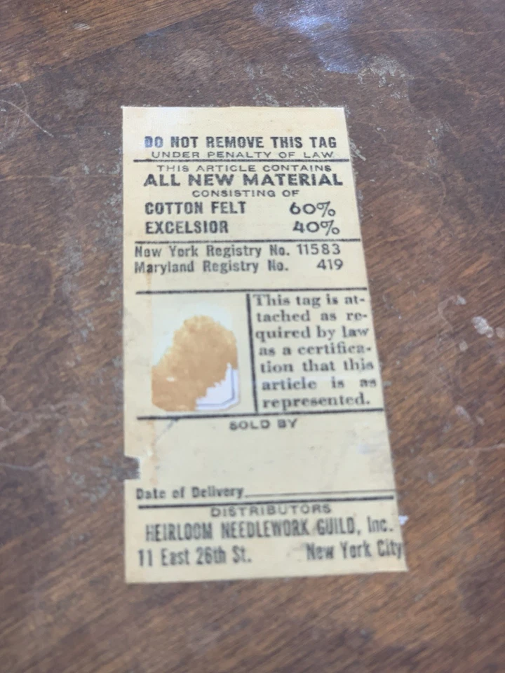 Vtg Needlepoint Wooden Foot Stool W/Floral Design Round W/Curved Legs 16”X6.5”T - Image 4 of 4