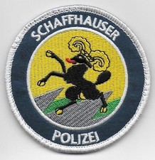 SCHWEIZER POLIZEI SCHAFFHAUSER patch Abzeichen police swiss