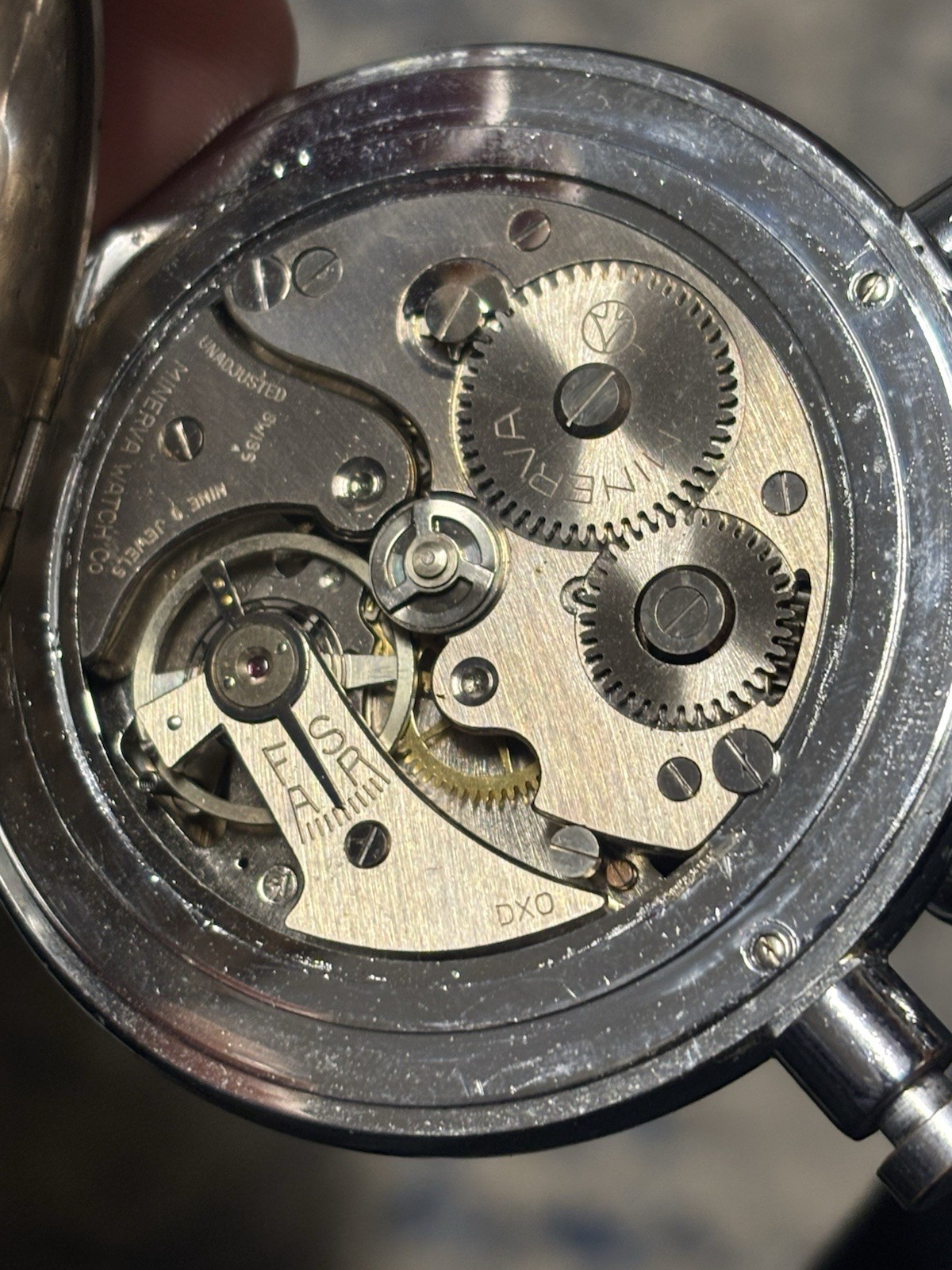 RARE MINERVA MECHANICAL SPLIT TIMER RATTRAPANTE V… - image 5