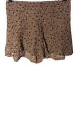 ZARA Hot pants Donna Pantalone corto Taglia IT 38 marrone-bronzo elegante