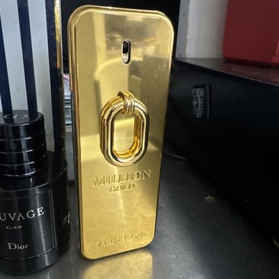1 Million GOLD by Rabanne 3.4oz Eau de Parfum INTENSE Spray for Men New