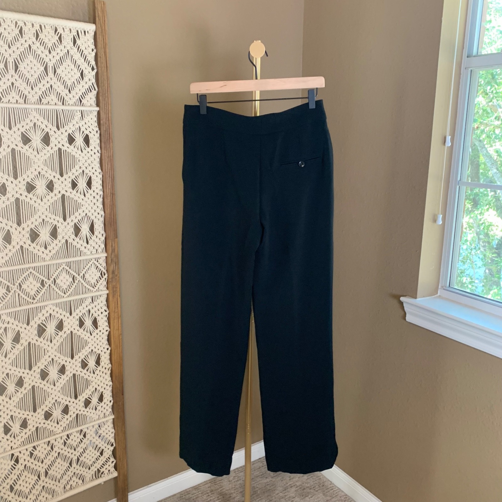 MNG Black Trousers Pants - Women's US Size 6, New with Tags thumbnail 3