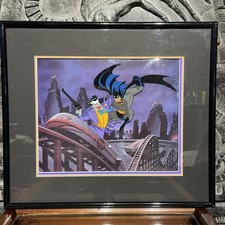 Batman Animation Cel The Animated Series MODEL CEL JOKER Art DC Comics RARE X1
