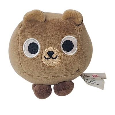 Pet Simulator X Mystery Treasure Plush Zippy Tan Bear 4'' Series 1 No Code