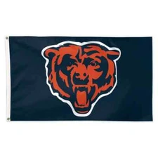 For Chicago Bears Football fans 3x5 ft Dark Flag - NFL Gift Banner