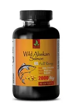 omega 3 supports heart health - WILD ALASKAN SALMON OIL - salmon oil liquid 1B