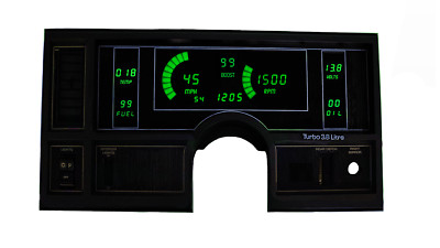 1984-1987 Buick Regal Digital Dash Panel Green LED Gauges Lifetime Warranty