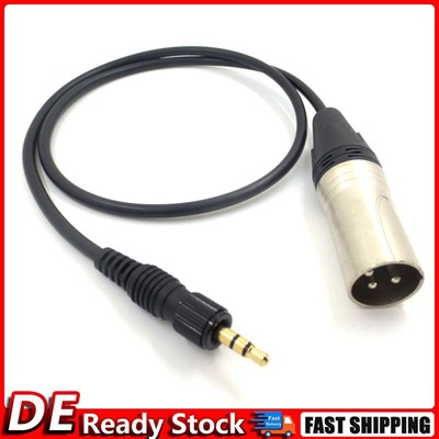 3,5-mm-Audiokabel XLR 3-polig für UWP D11 D21 Mikrofon-Tonaufnahme DE
