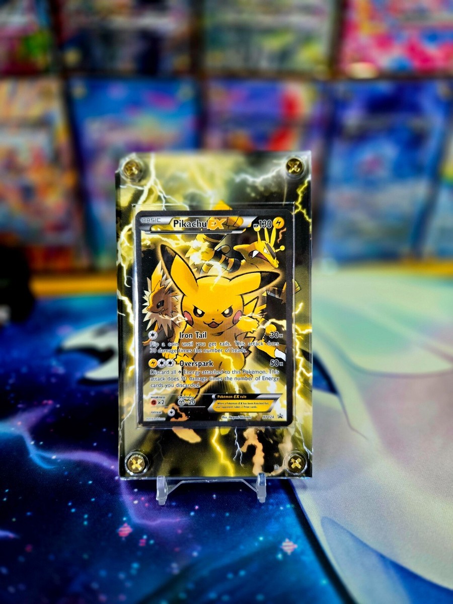 Pokemon Pikachu EX XY124 Promo Extended Art Case | eBay