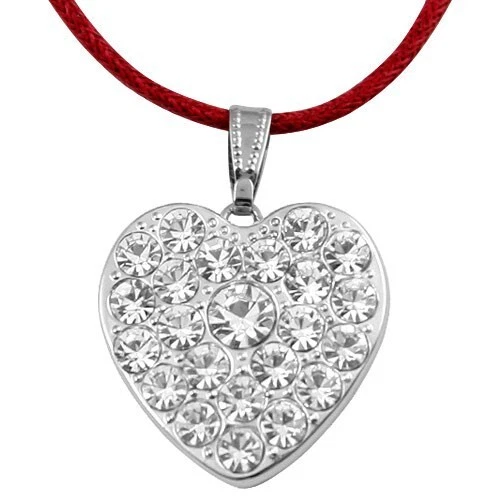Collar Corazón Cristal Filis Filadelfia Tacto Alyssa Milano Retirado MLB Foto 3 de 3