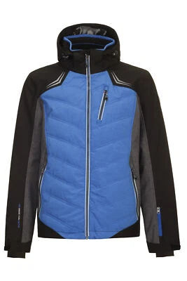Killtec Herren Skijacke Snowboardjacke Jorus blau winddicht wasserabweisend