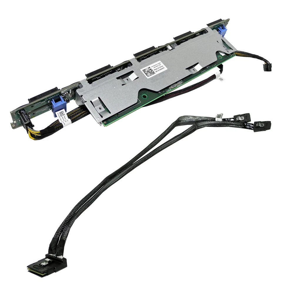 DELL SAS Backplane Assembly 10x2.5” PowerEdge R620 059VFH 03971G 0Y028W + Cable - Image 3 of 3