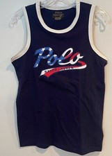 Polo Ralph Lauren Girls L/G 14-16 Sleeveless Tank Navy