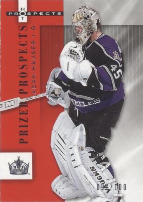 2005-06 Fleer Hot Prospects - Adam Hauser #130 Red Hot /100 (RC) for ...
