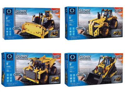 Motion Kids Engineering Series Remote Control RC Car Truck Building Blocks TY01