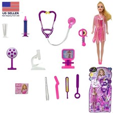 Toy Medical Kit Kids Pretend Play Doctor Kit Playset 13 PCS Birthday Gift