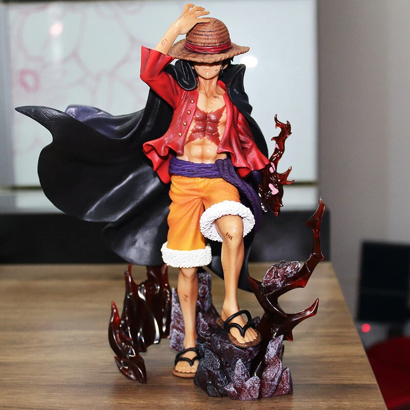 One Piece Luffy Anime Figure Monkey D. Luffy Action Figurine 25cm PVC  Collectible Model Doll Toys - AliExpress