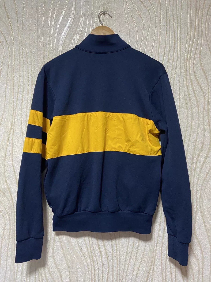BOCA JUNIORS FOOTBALL SOCCER TRACK JACKET NIKE 362126 451 sz S MEN