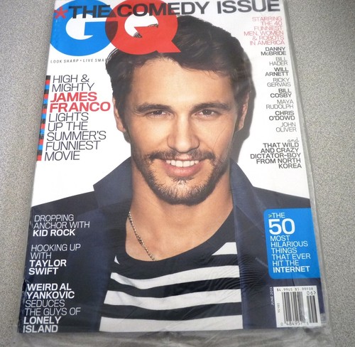 Rare Vintage NEW SEALED Classic GQ Magazine JAMES FRANCO TAYLOR SWIFT June 2013
