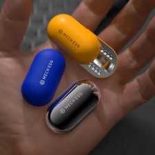 EDC Fidget Slider Metal Fidget Toys ADHD Tool Mech Egg Mechanical Haptic Slider