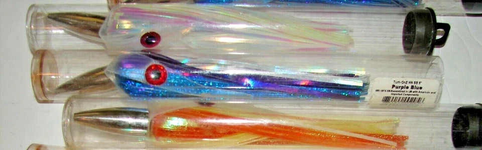 Lote de 5 SEÑUELOS DE PESCA de agua salada Z-Man Big Game Trolling Atún Mahi Atún Marlin Mix Foto 2 de 4