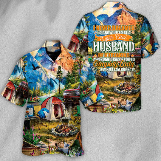 Racing And Golf Lover   Hawaiian Shirt