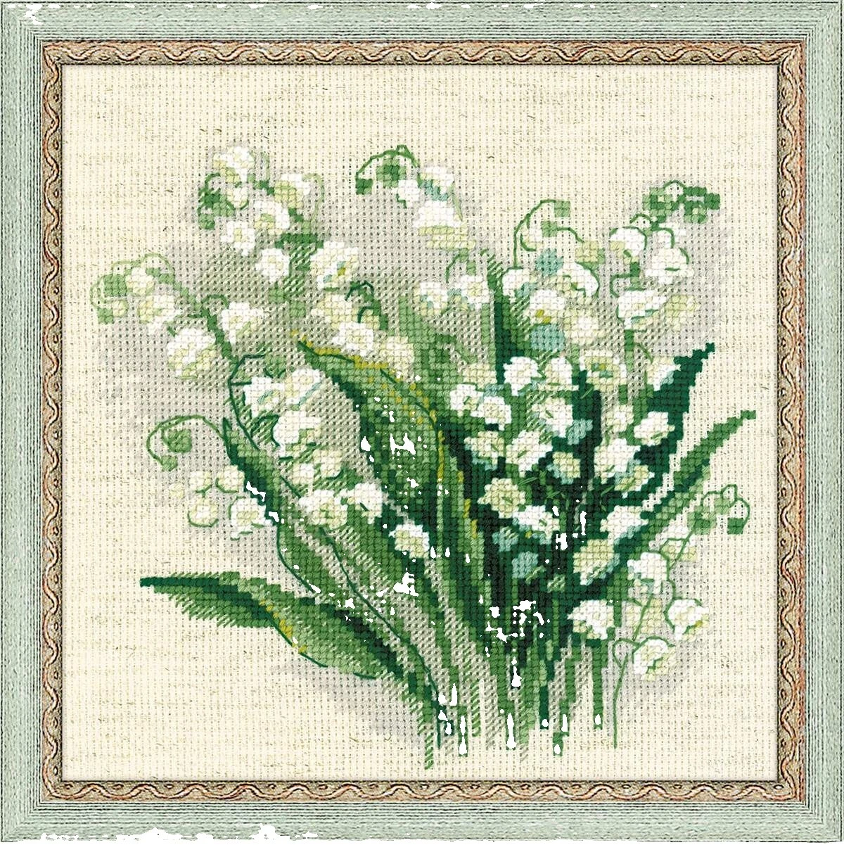 Flores y Plantas RIOLIS Kits de Punto de Cruz