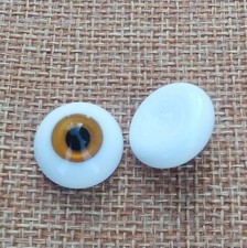 Nice 20mm flatback Orange Glass BJD Eyes for Reborn/newborn BJD Doll