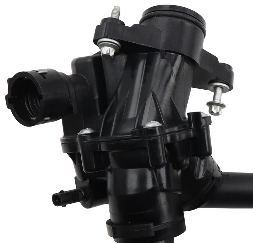 Conjunto de carcasa de termostato de refrigerante de motor 97C/207F REEMPLACE MB OEM # 2742003400 Foto 3 de 4