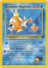 Vintage Pokémon Gym Challenge Unlimited WOTC - Pick Your Card  Complete Your Set