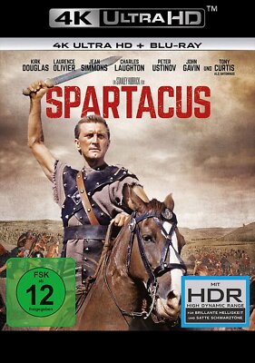 Spartacus - 4K Ultra HD - (Kirk Douglas) # UHD+BLU-RAY-NEU