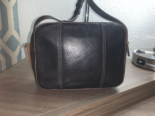 Fossil Gemma Pebbled Leather Camera 