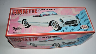 Fifties  Blechauto  Corvette Convertible 1953  schwarz  Made in Japan 1:18