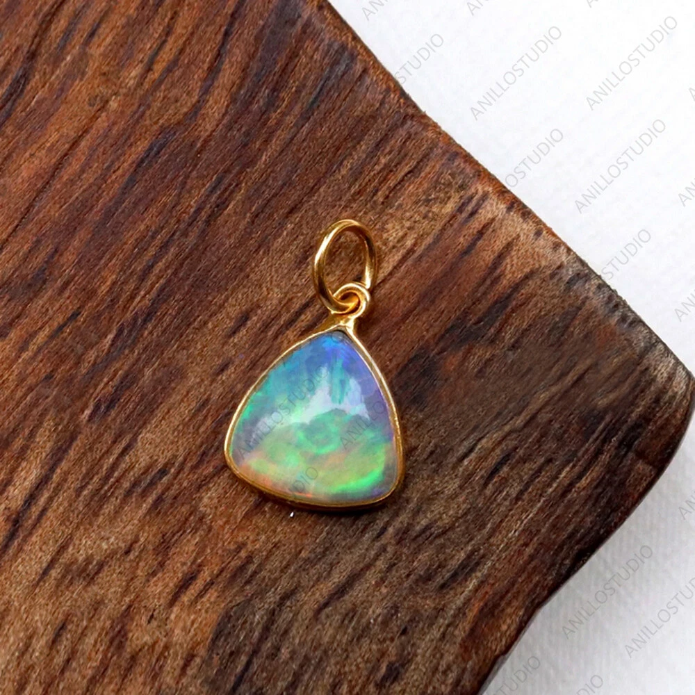 Opal charm necklace deals
