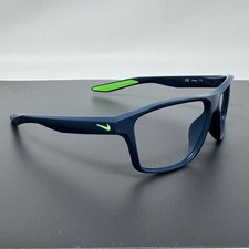 Nike Sunglasses Frame Only R EV1072 434 Premier Matte Blue Rectangular