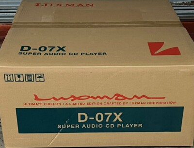 LUXMAN D-07X SACD/CD player Super Audio CD PLAYER MQA-CD compatible