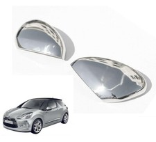 CITROEN DS3 DAL 03-2010 KIT CALOTTE CROMATE SPECCHI RETROVISORI DX + SX