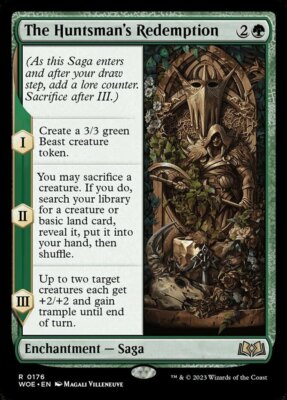 x1 The Huntsman's Redemption R MTG Wilds of Eldraine M/NM, English