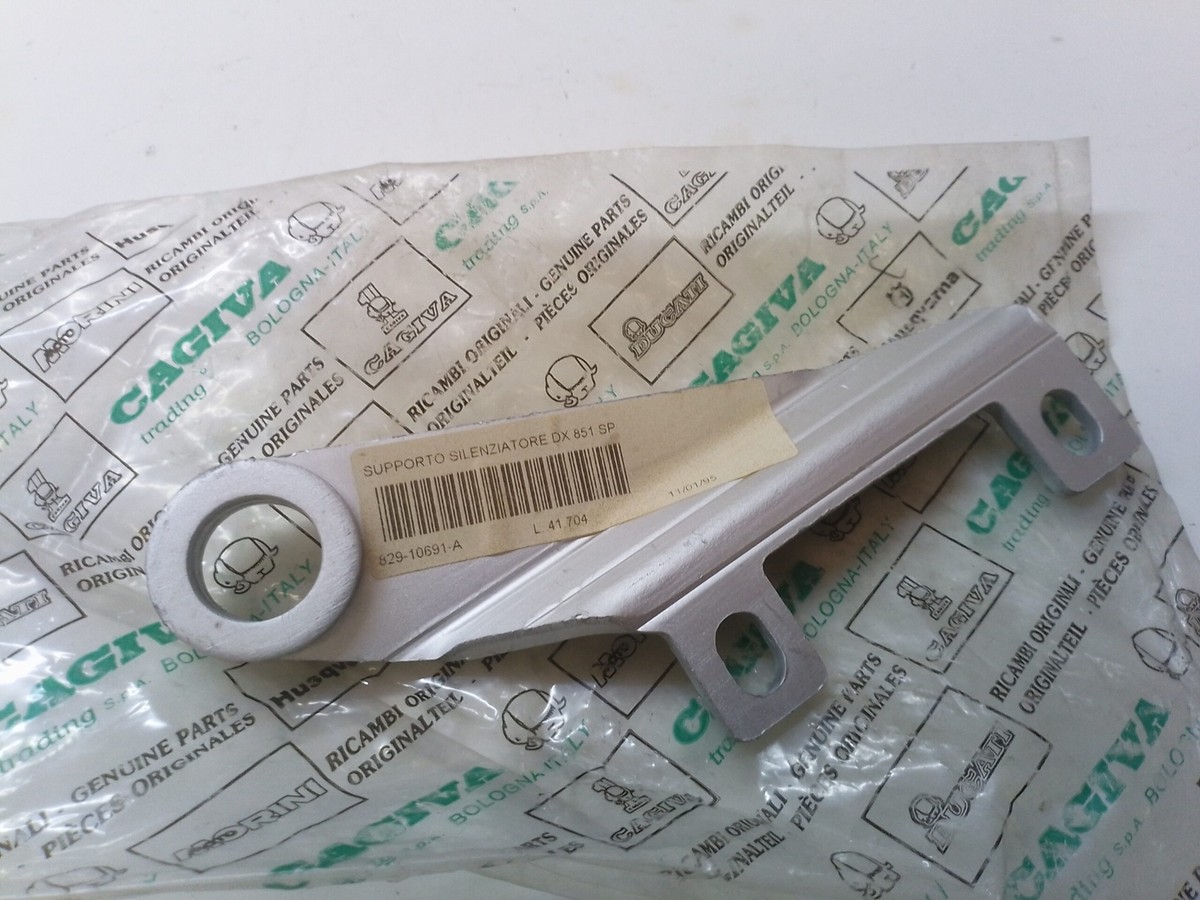 オーダー専用 Ducati Cagiva 851 Right Silencer Support 82910691A | eBay