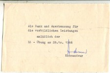 DDR: NVA Karte als Zubeh&ouml;r zu einem LS-Geschenk  (48)