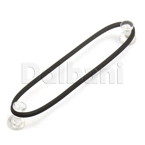 62mm Diameter 2.0mm Square Belt for VCR Cassette Tape Deck Arduino Gear Motor - Picture 1 of 2