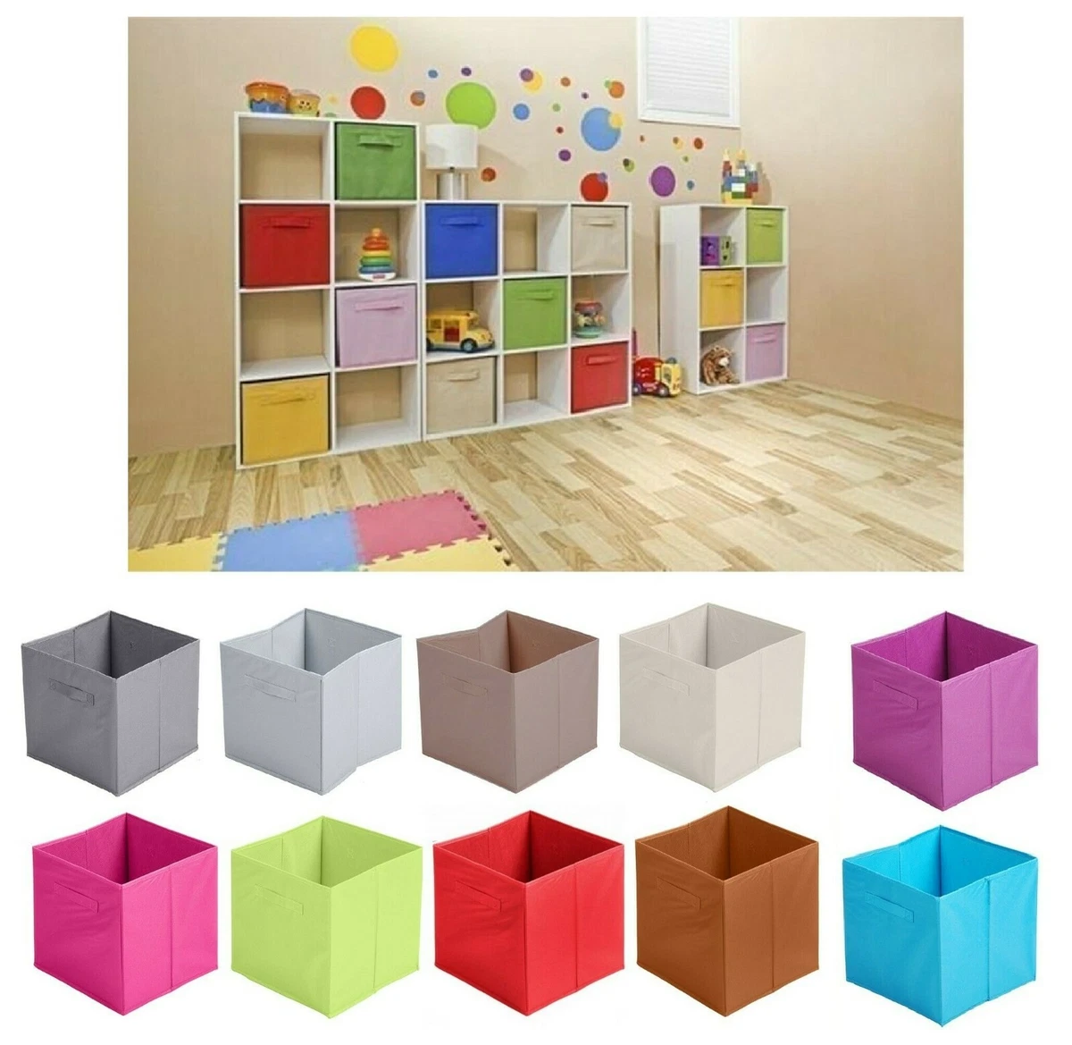 Fabric cube storage shelves sale