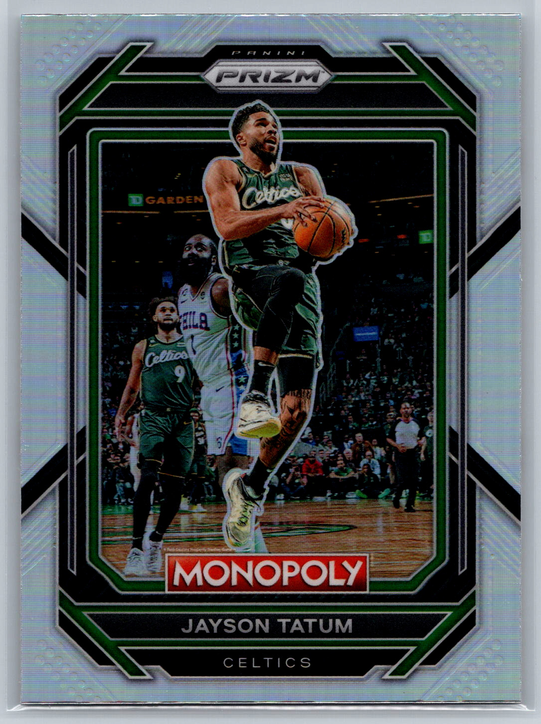 Jayson Tatum 2022-23 Panini Prizm Monopoly Silver Prizm #4 Boston Celtics