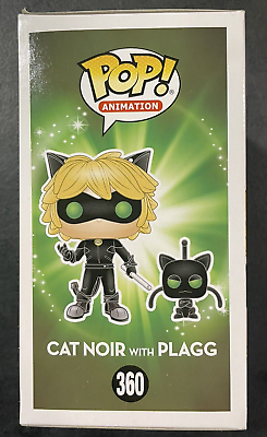 Funko Pop! Miraculous Cat Noir And Plaggy 360 Original - Moça do Pop -  Funko Pop é aqui!