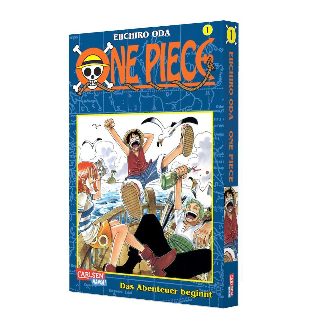 Thumbnail - One Piece 01. Das Abenteuer Beginnt | Eiichiro Oda | Taschenbuch | One