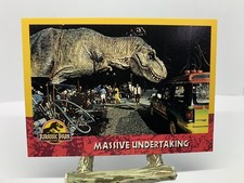 1993 TOPPS JURASSIC PARK Card Series 2 - 145 Massive Undertaking