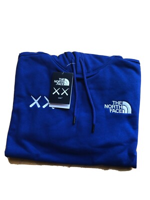 The North Face x Kaws Popover Hoody Blue M
