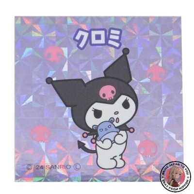 NEU Kuromi [Aufkleber] Collekira Sticker Sanrio Kamio Japan Deko Sticker Figur