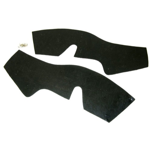 Inner Fender Splash Shields Lower Rubber With Staples 1968-72 Pontiac ...