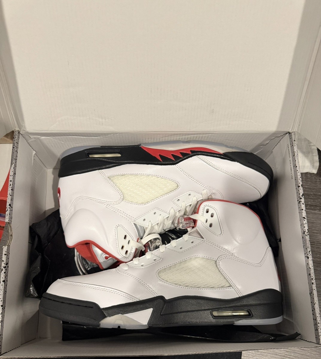 Jordan Air Jordan 5 Retro Fire Red White Red Black Sneakers 2020